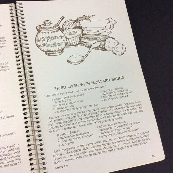 Miriam B Loo's Budget Cookbook Spiral Bound Vintage Recipes Home Cooking 1980 - Picture 4 of 7